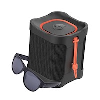 Parlante Portátil Bluetooth Terrain Mini Black + Gratis: Lentes Bold UV400 Black/Grey